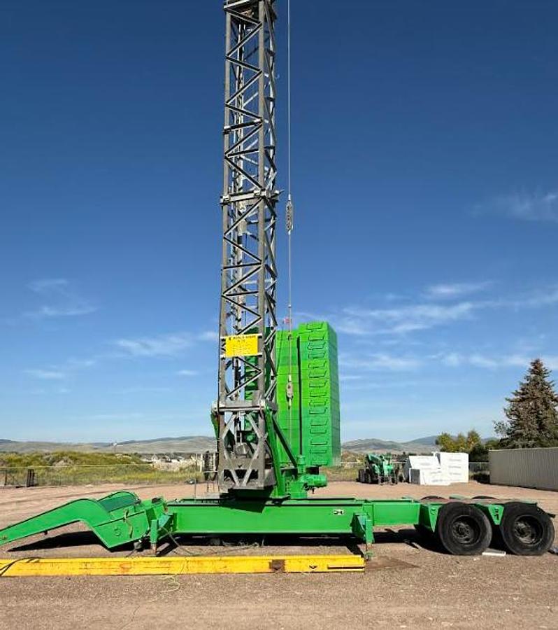 Used 2006 Koenig K-70 4.4-Ton Self-Erecting Tower Crane