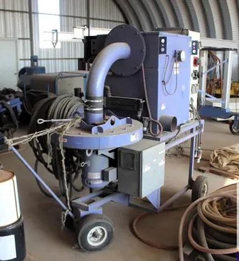 Used RBW RBW Faster Blaster Centrifugal Shot Blast Cleaning System