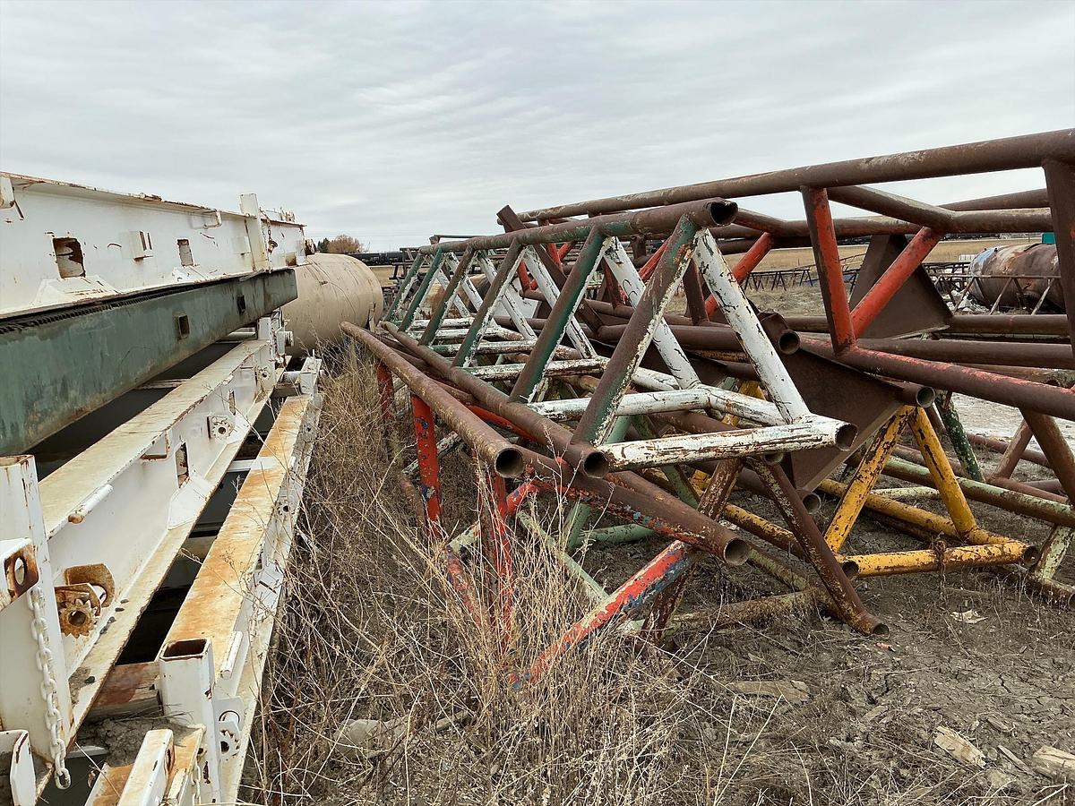 Used Welded Steel Pipe Racks 