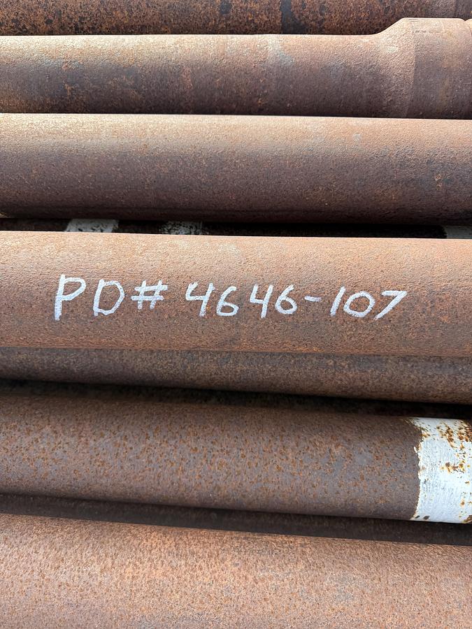 Used 4-1/2" Drill pipe Rack D