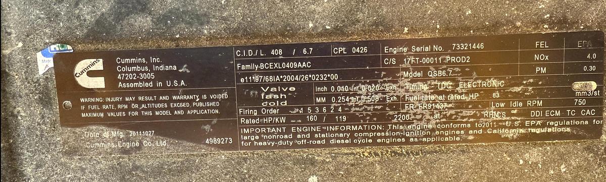 Used Hyundai 160D-7E Forklift