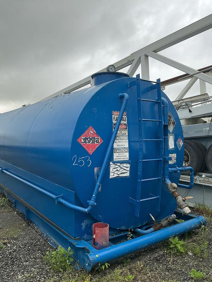 Used Fuel Tank, Welded Steel, H&P