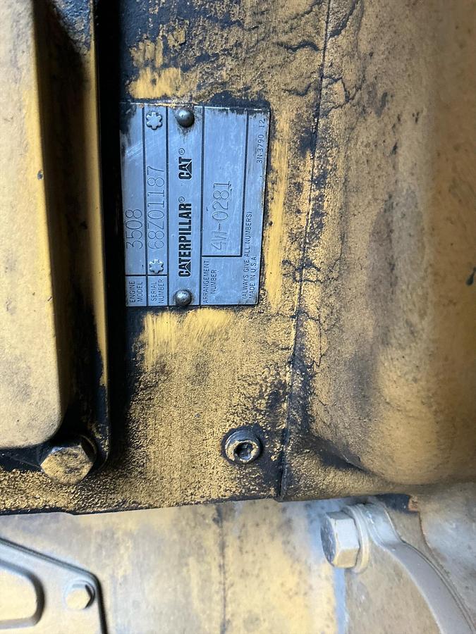 Used National Oilwell Mud Pump p/b Cat 3508 in Shed Stock #4886-49 .1.2.3