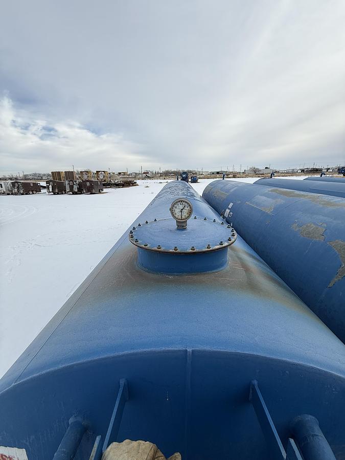 Used Skidded 15,000 Gallon Diesel Fuel Tank