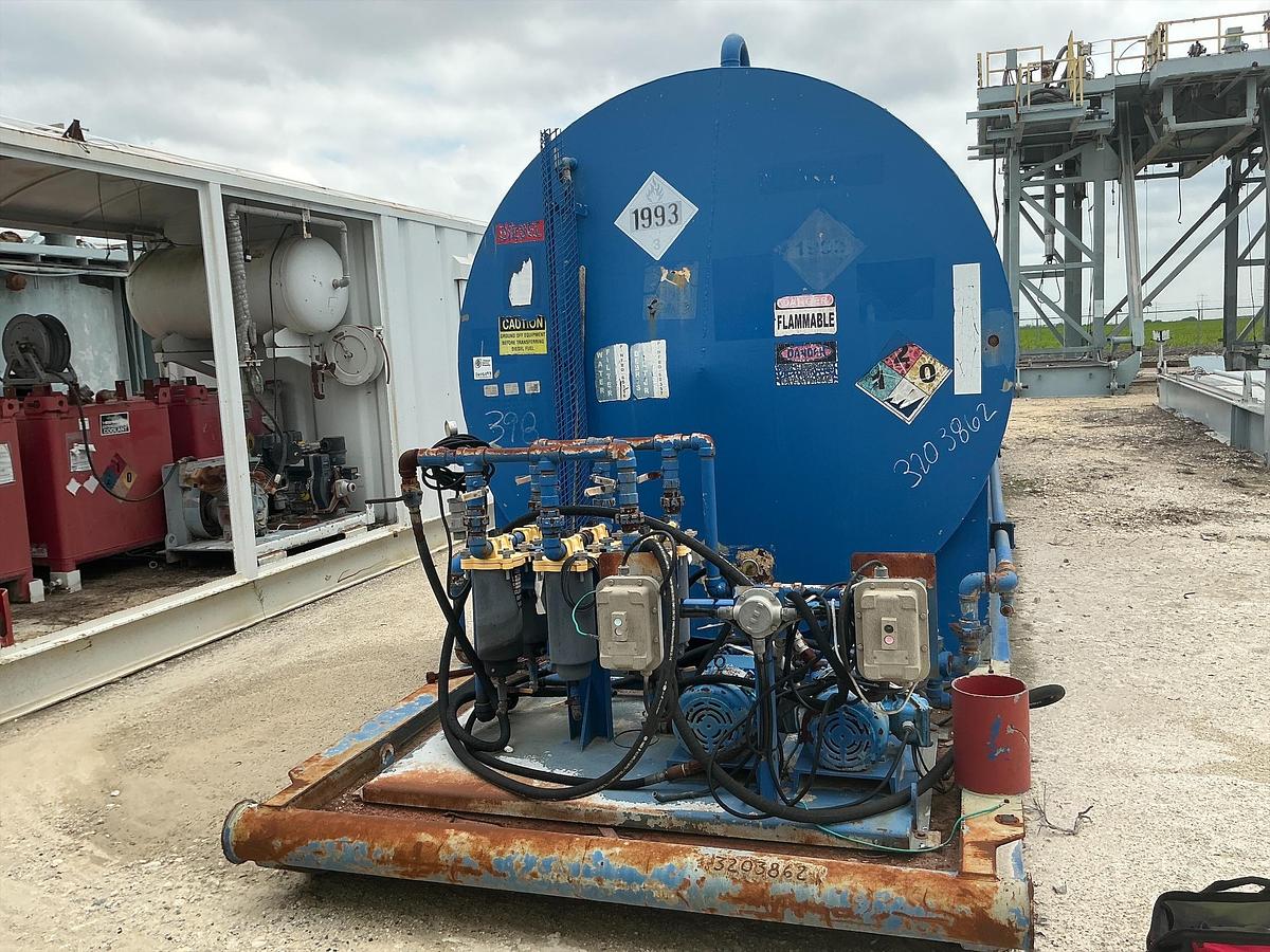 Used Fuel Tank, Welded Steel, H&P