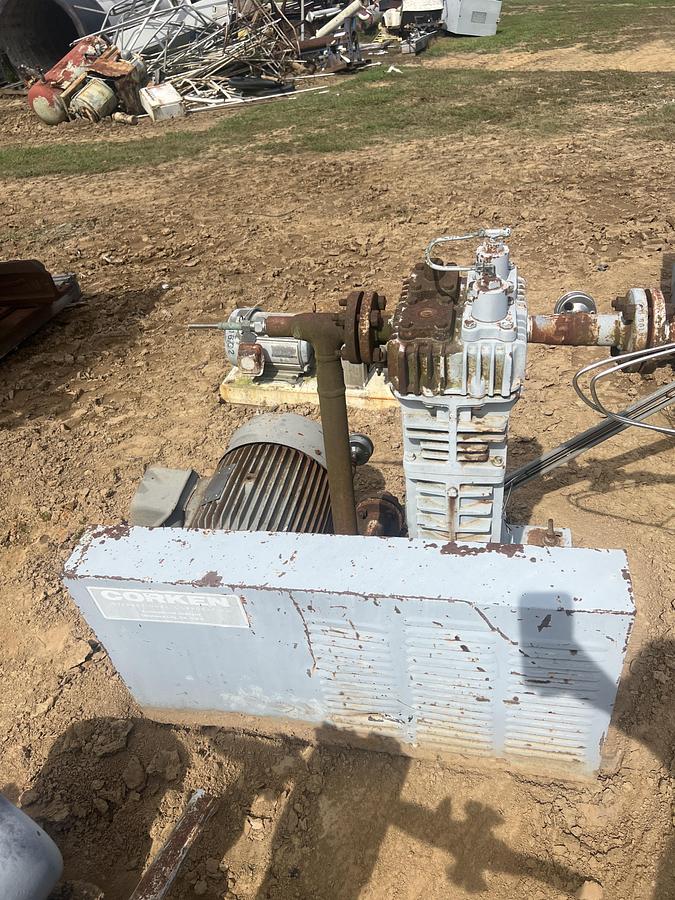 Used Corken Gas Compressor. Toshiba motor