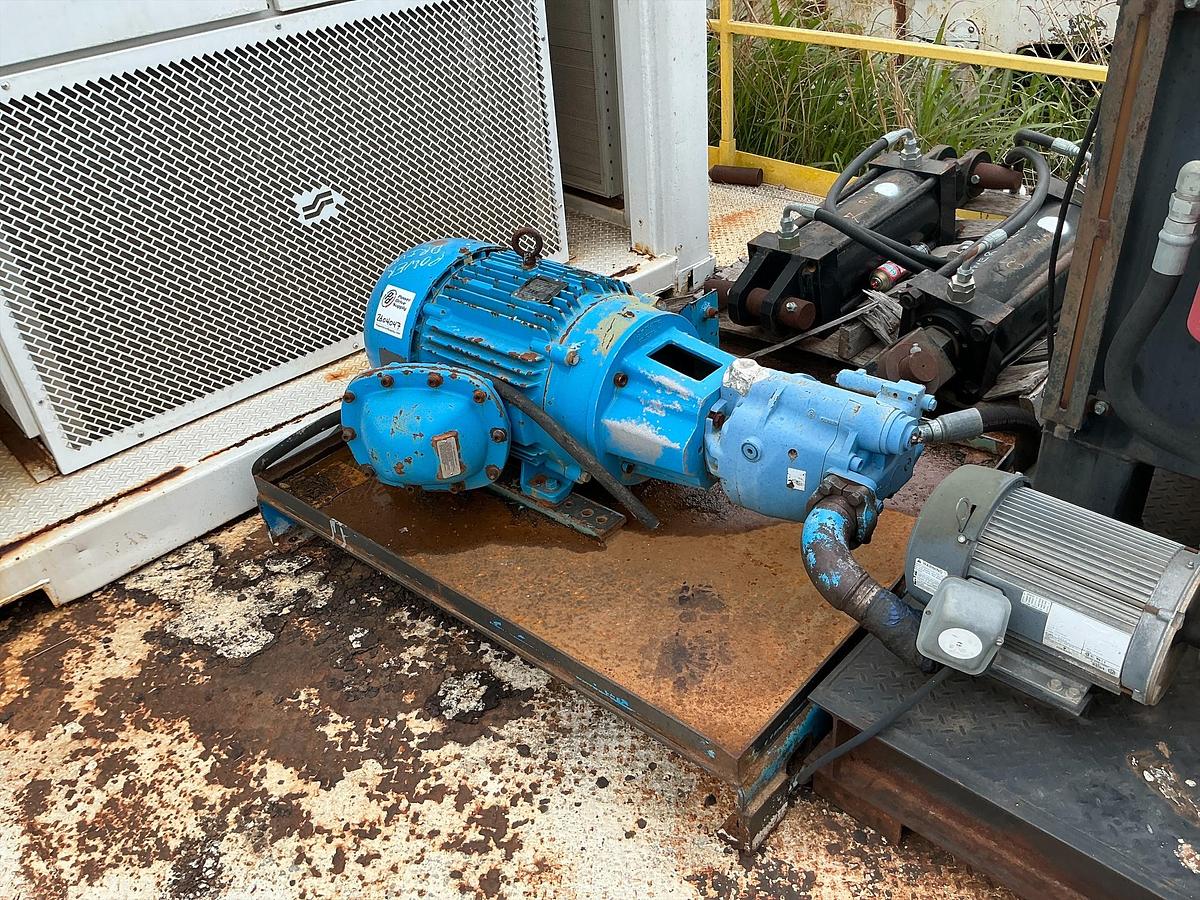 Used Baldor Hydraulic Power Pump 
