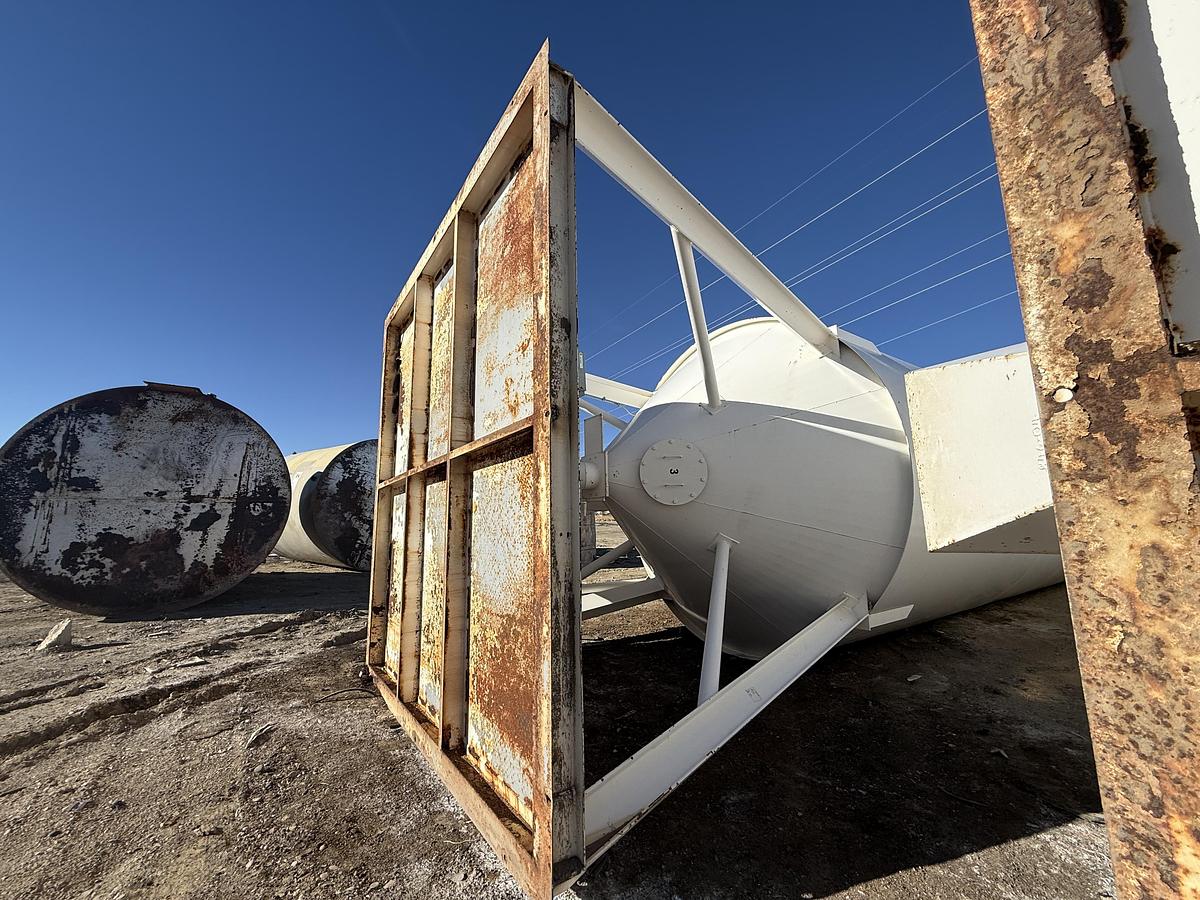 Used Besser 250 Ton Sand Silo
