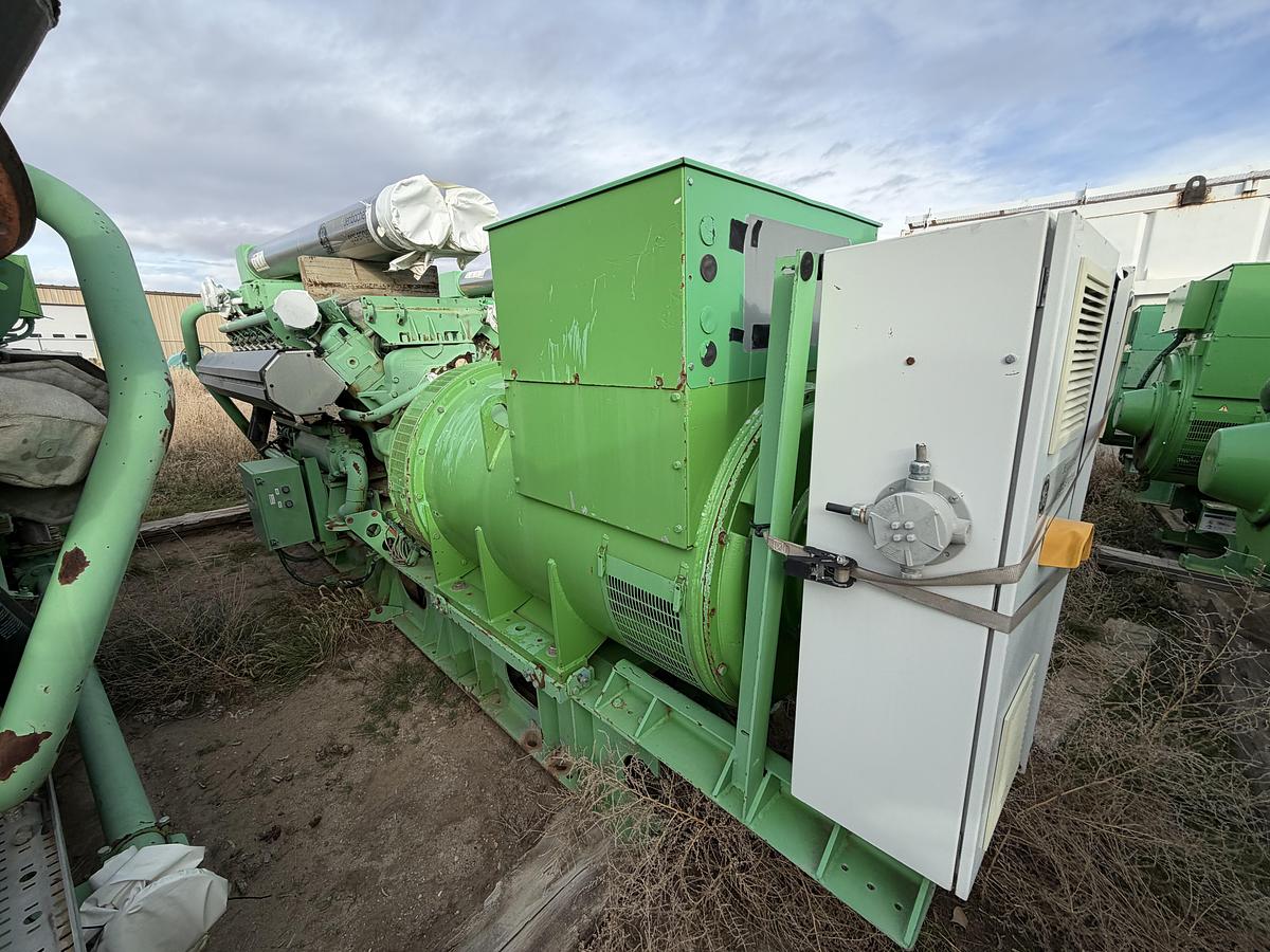 Used 2011 General Electric Jenbacher JGS 320 GS Natural Gas Generator 1712KW