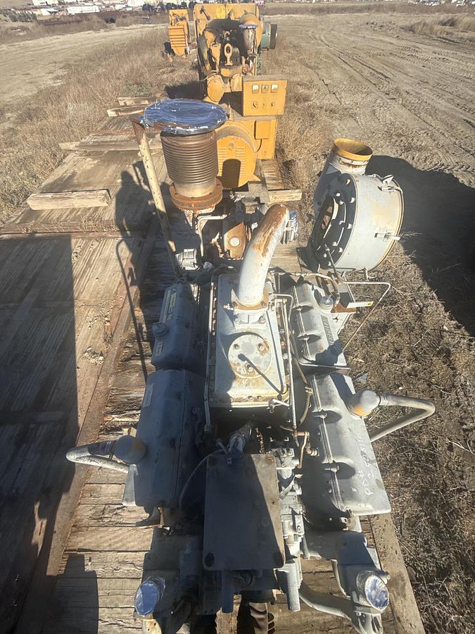 Used CAT 3412 SKID MOUNTED ENGINE