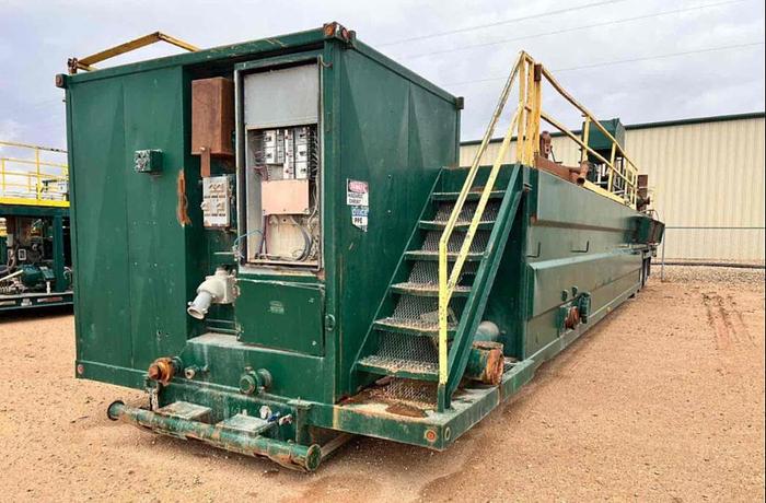 Used Mobile Mud Mixing Tank 250 BBL