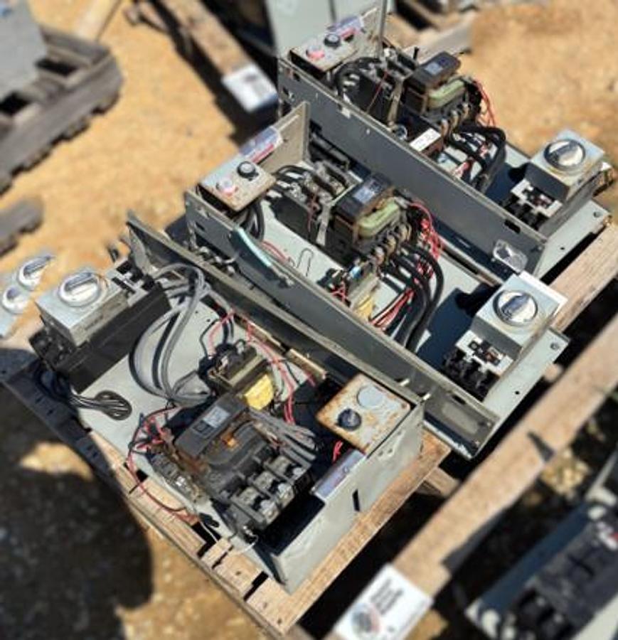 Used GE Control Panel 60 HZ, 460 Volt, Size 4, Type: FVNR