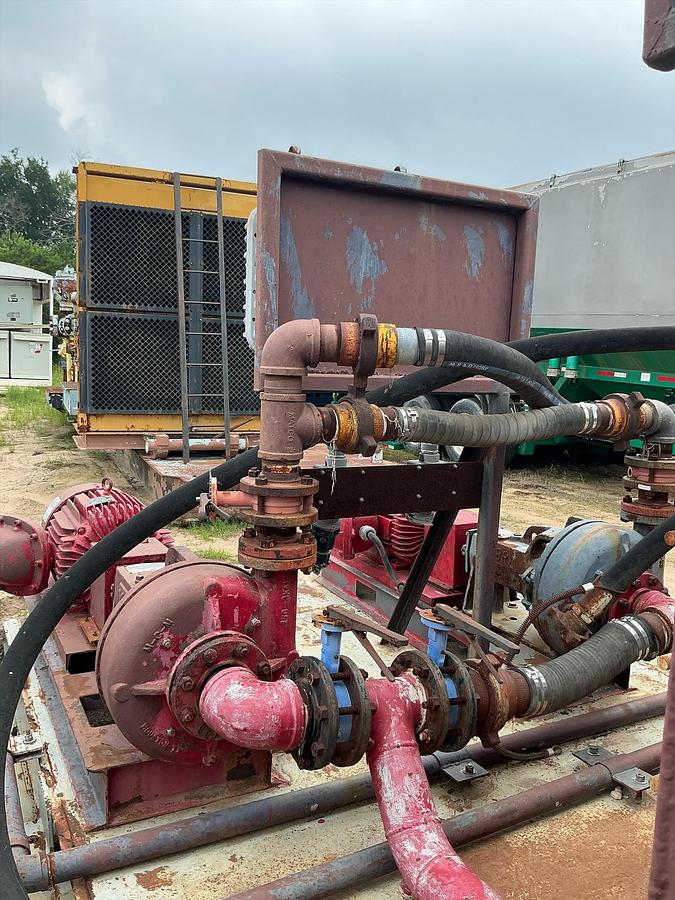 Used WCR Pump on Skid