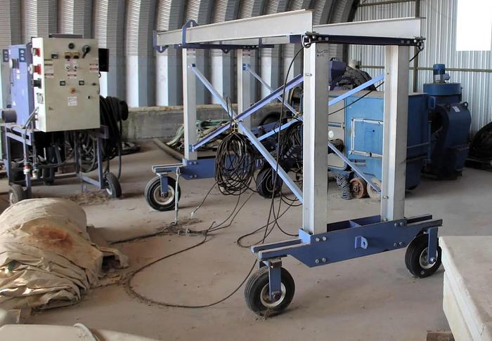 Used RBW Faster Blaster Centrifugal Shot Blast Cleaning System