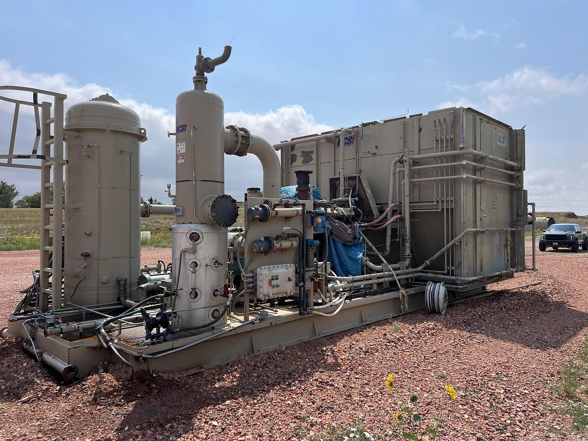 Used Cat 3412 Natural Gas Compressor Frick NGC3001297R