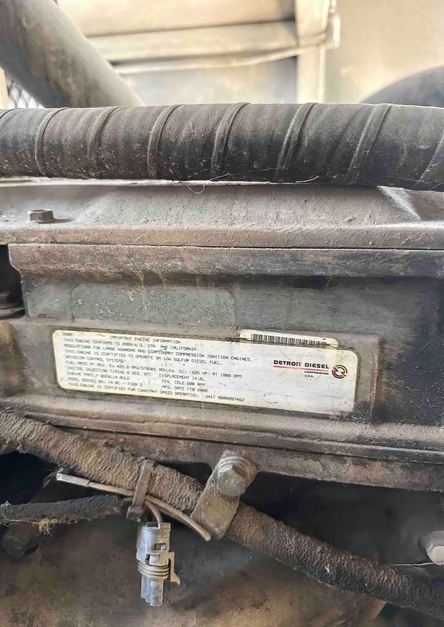 Used Tesco Top Drive House W/Detroit Diesel Series 60 500KW Diesel Generator Set