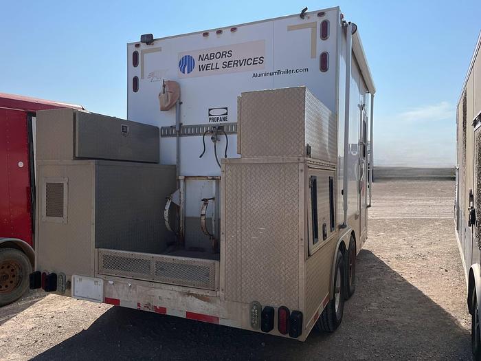 Used 2007 Aluminum Dog House Trailer 20 ft T/A