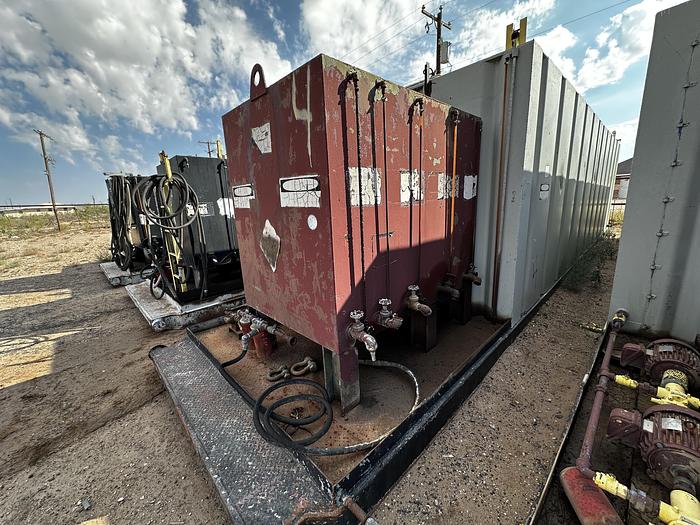 Used Skidded Fuel Tank 13,800 Gallon Diesel Tank