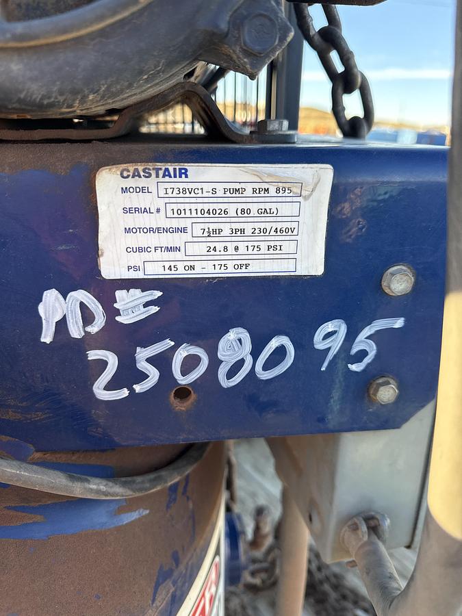 Used Cast air  Air compressor