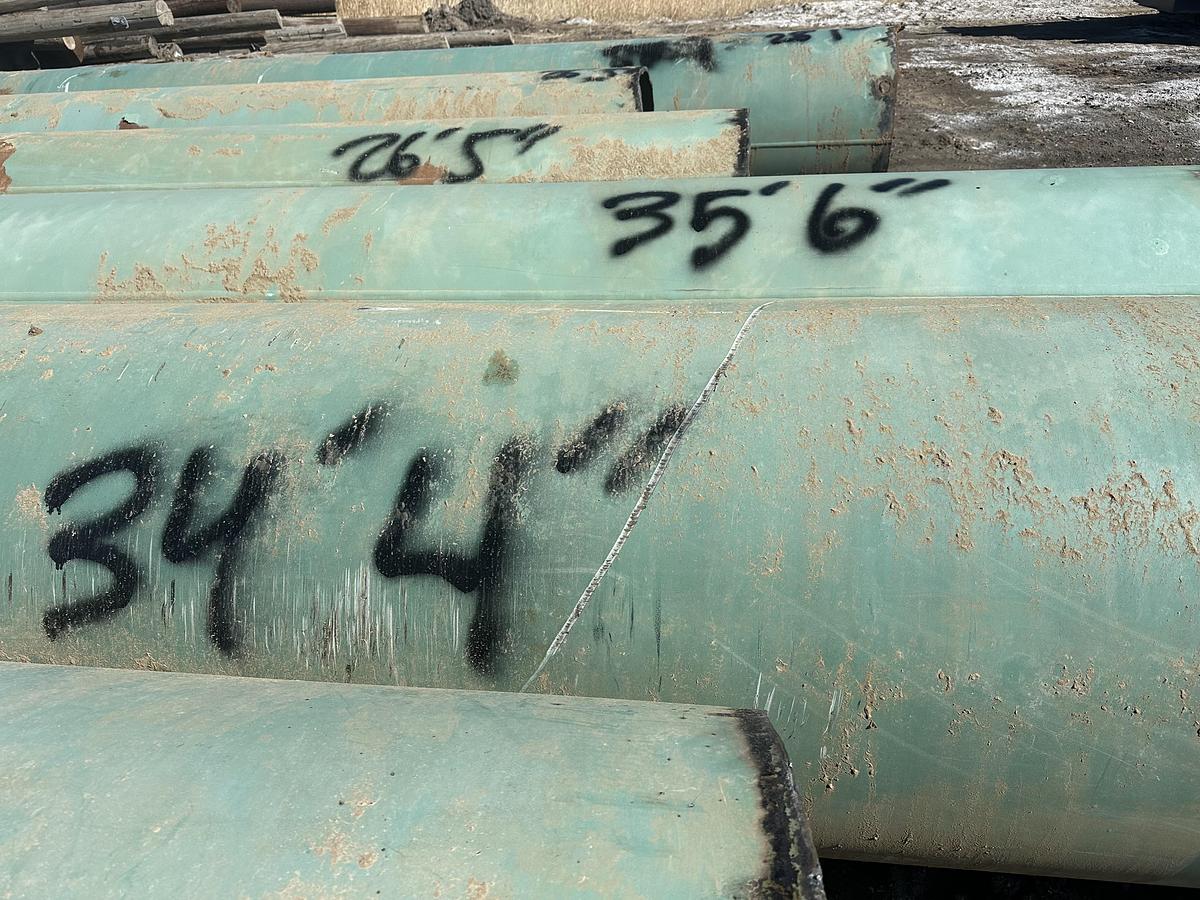 Used STEEL PIPE 36 Inch, 1/2 inch wall