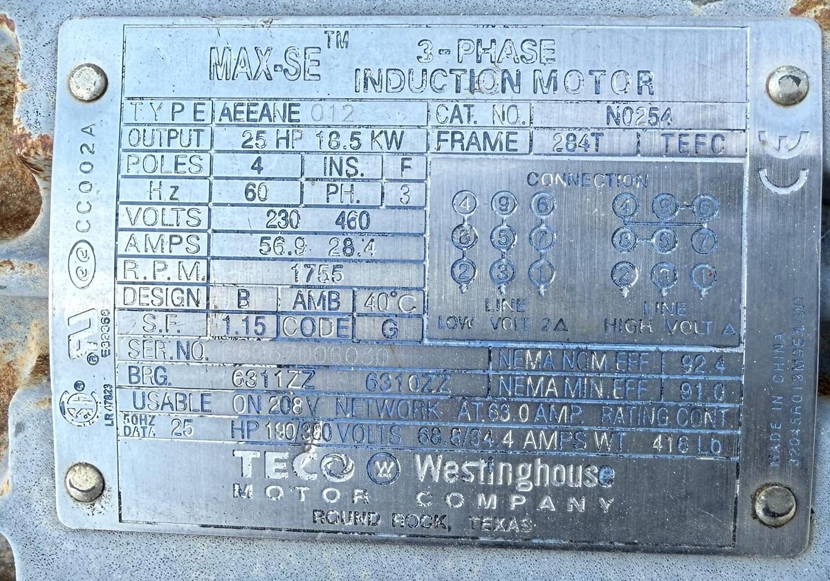 Used Aplex MA-60PE/60H Triplex Plunger Pump