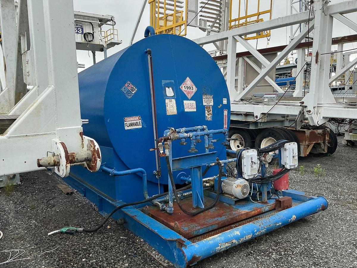 Used Fuel Tank, Welded Steel, H&P 