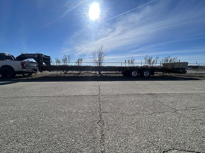 Used 2018 Texas Pride Tandem Axle Gooseneck Flatbed