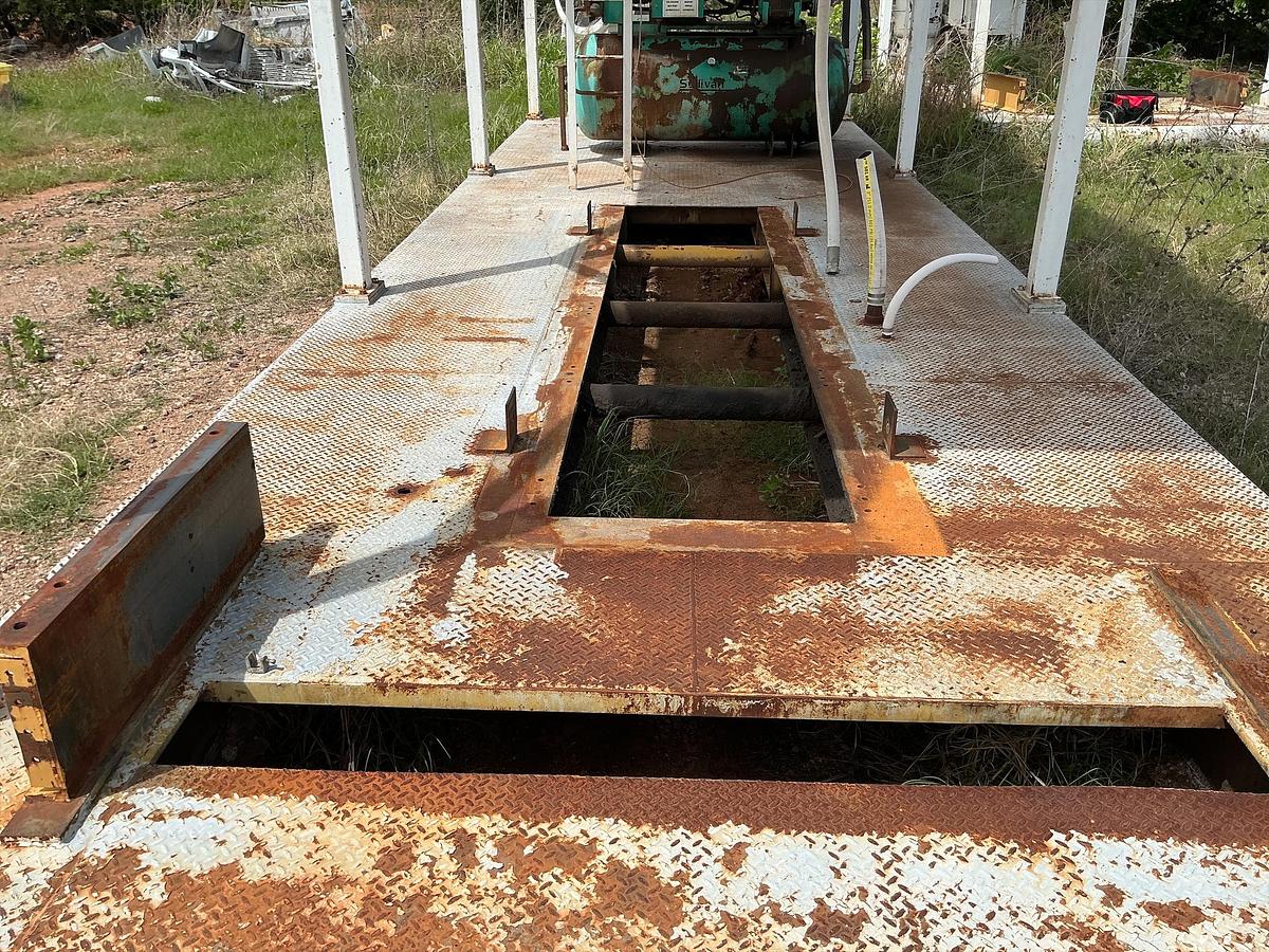 Used Empty Generator Shed on Skids