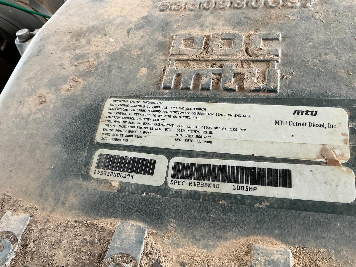 Used 2009 Bomco RSF 1000 Mud Pump