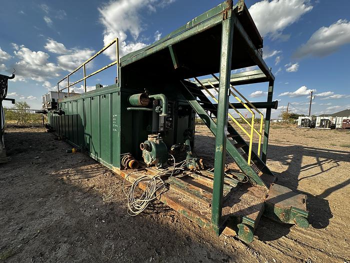 Used 2017 FAB TECH 400 BBL MUD TANK WITH SHAKERS