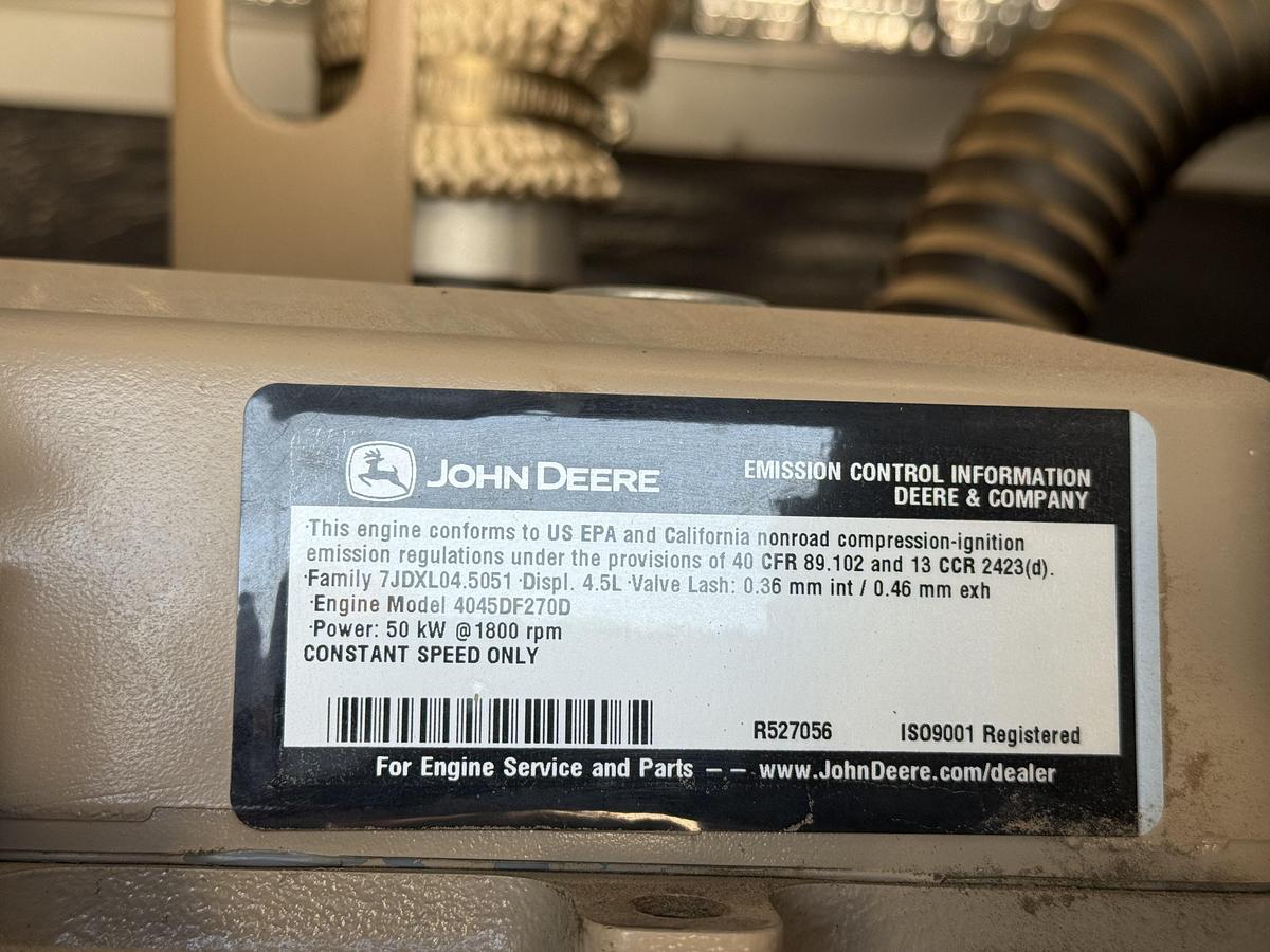 Used Wacker Neuson G50 Generator