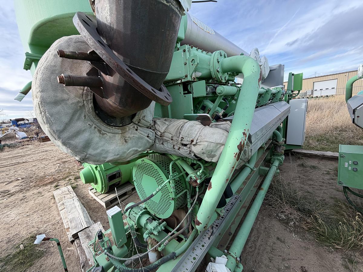 Used 2010 General Electric Jenbacher JGS 320 GS Natural Gas Generator 1712KW