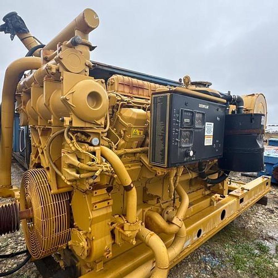 Used CAT 3512 B Engine w/Generator Drive