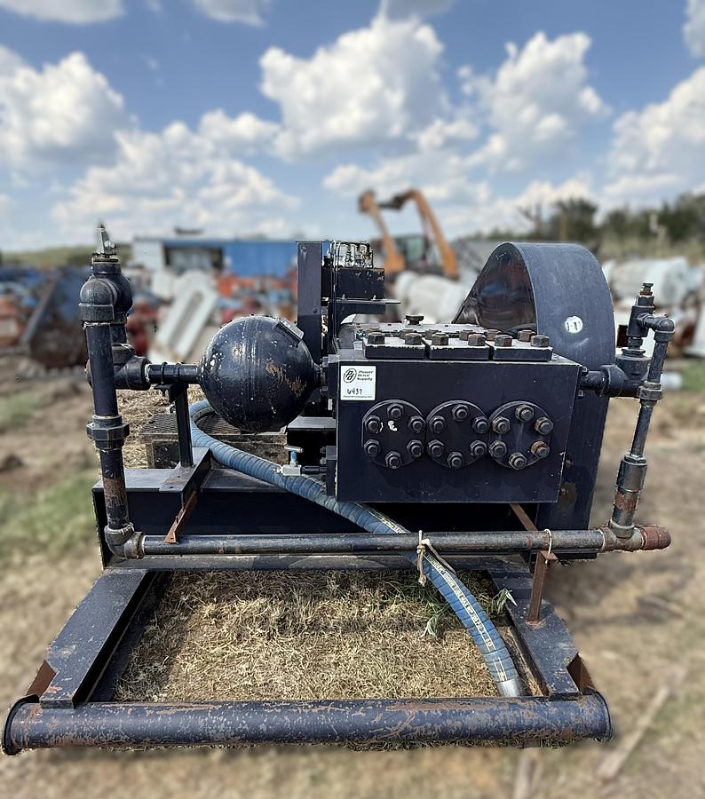 Used Weatherford T125 Triplex Mud Pump