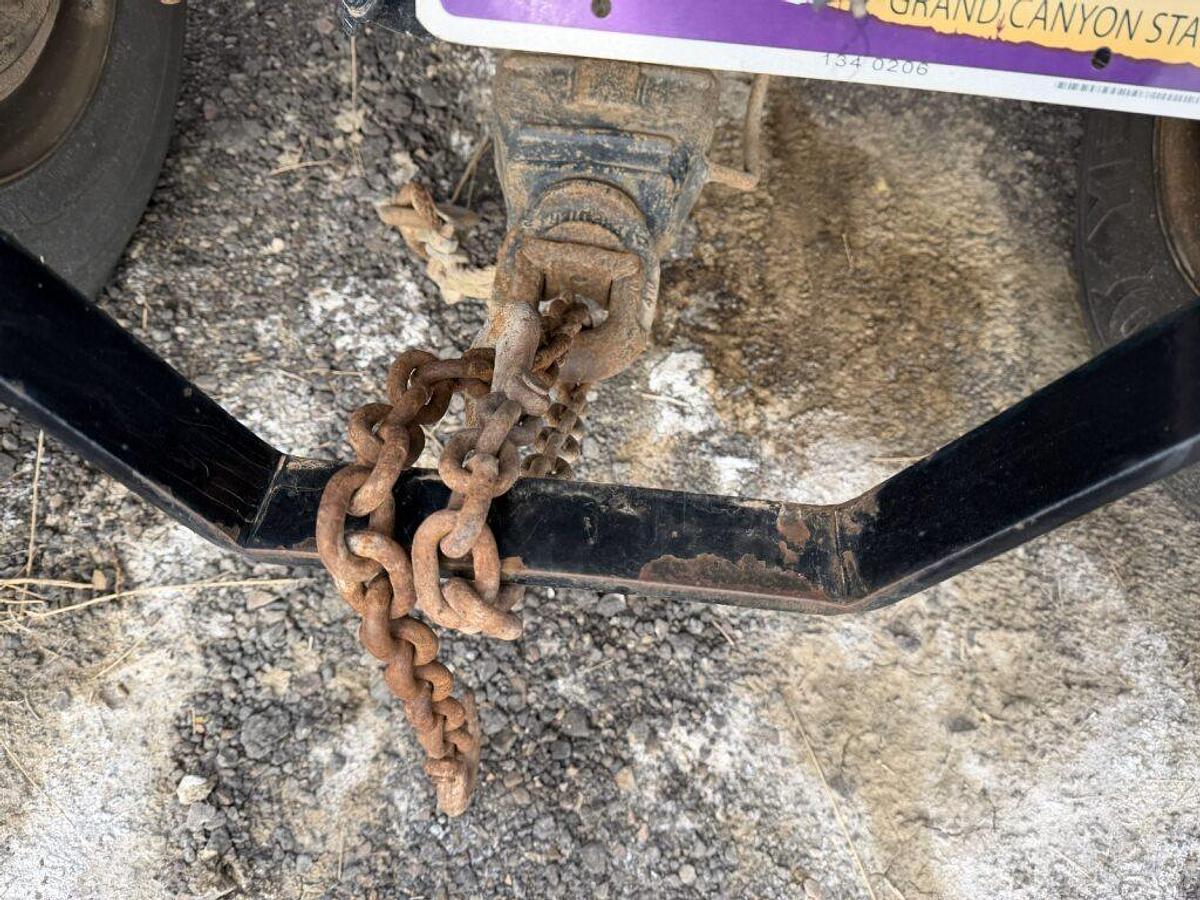 Used 1999 K&H MFG 15 ft transfer pup Trailer