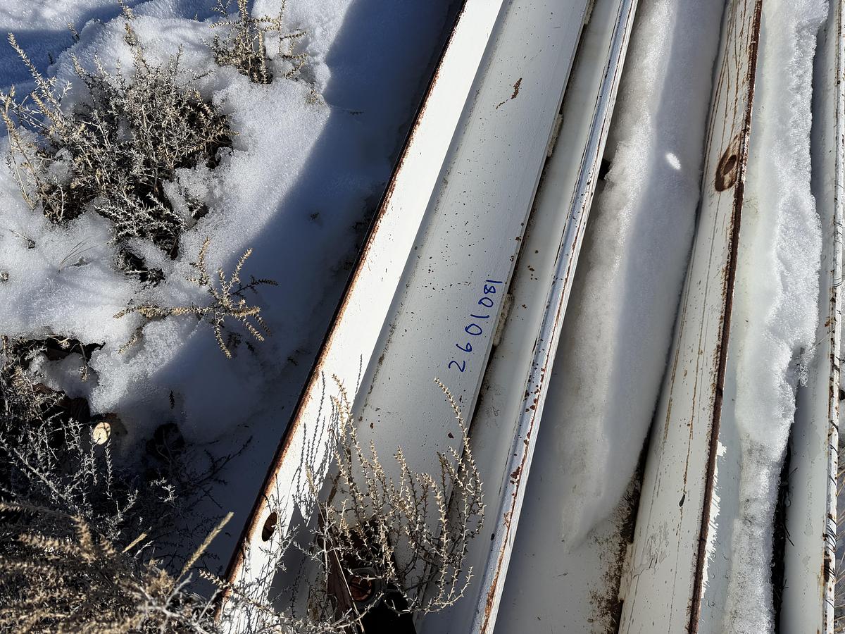 Used (3) Empty Suitcases and (2) Big “I” Beams Rig #323 