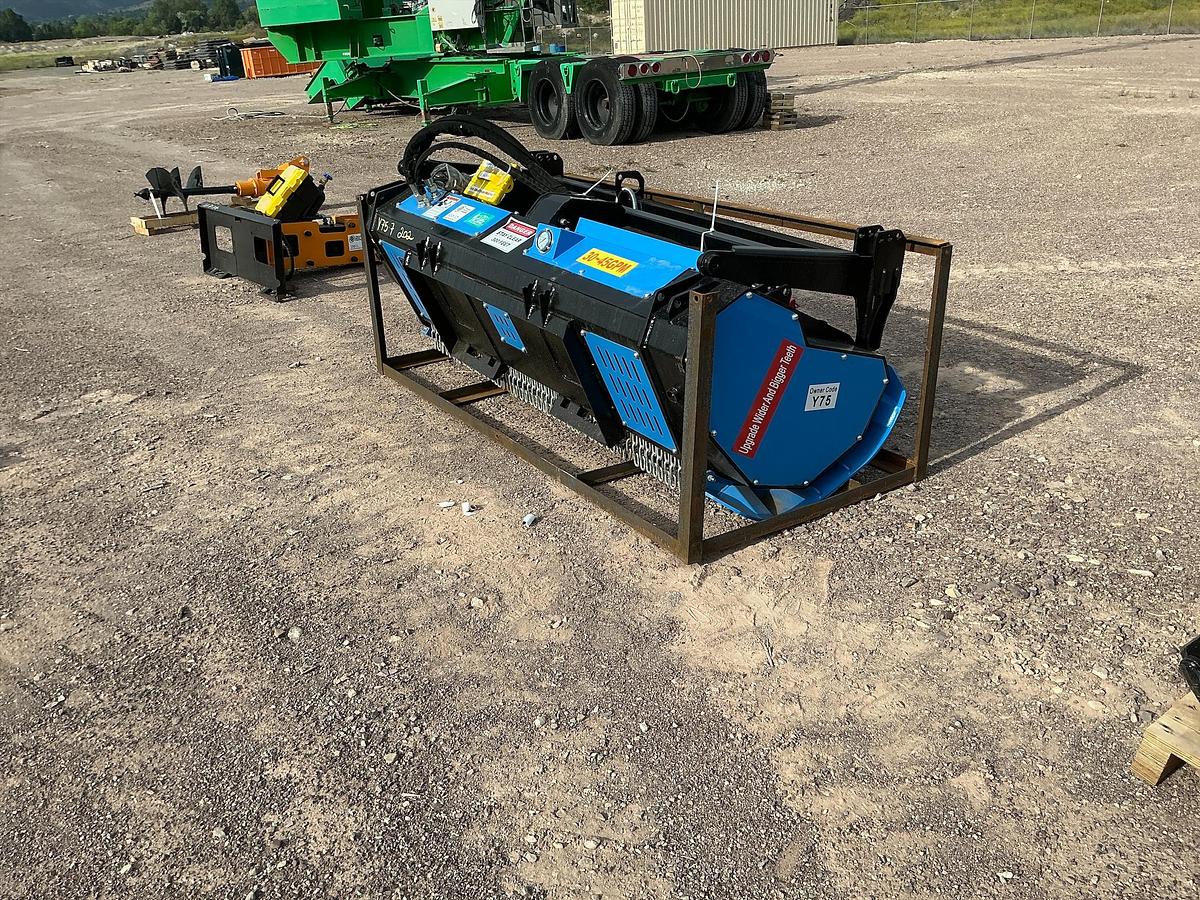 Used 2026 Raytree Skid Steer Mulcher in Drum -UNUSED
