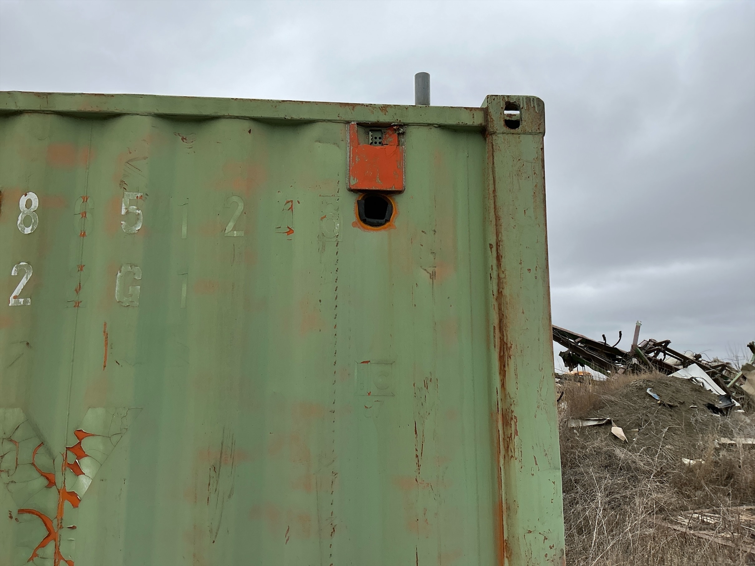 Used Welded Steel Connex Box