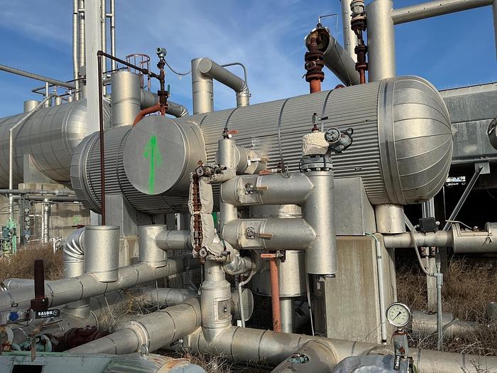 Used 36" X 12' X 285 PSI, HZ Separator