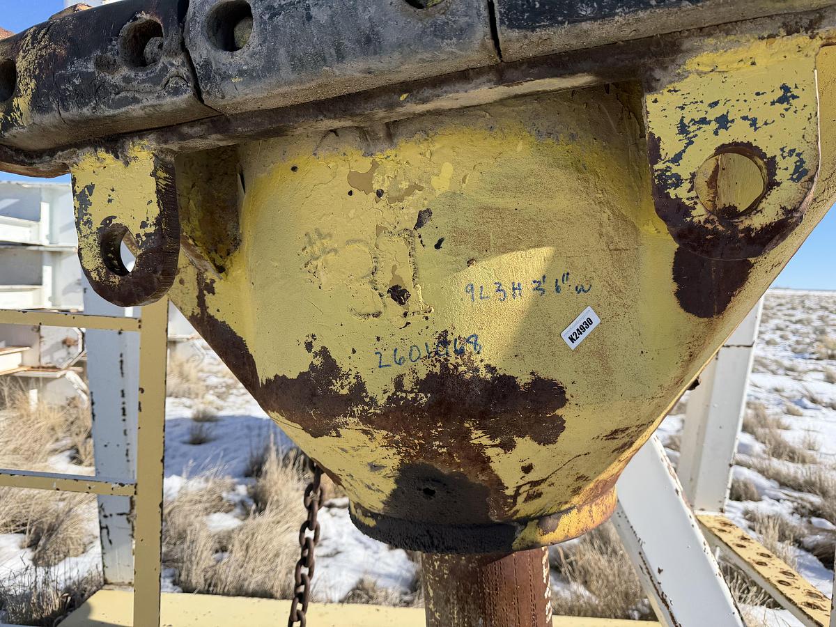 Used National P500 Swivel, 500 Ton 