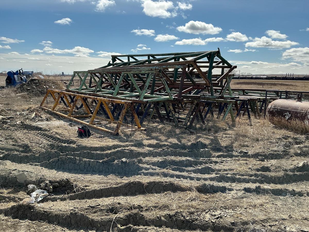 Used Welded Steel Pipe Racks Stock #4886-181