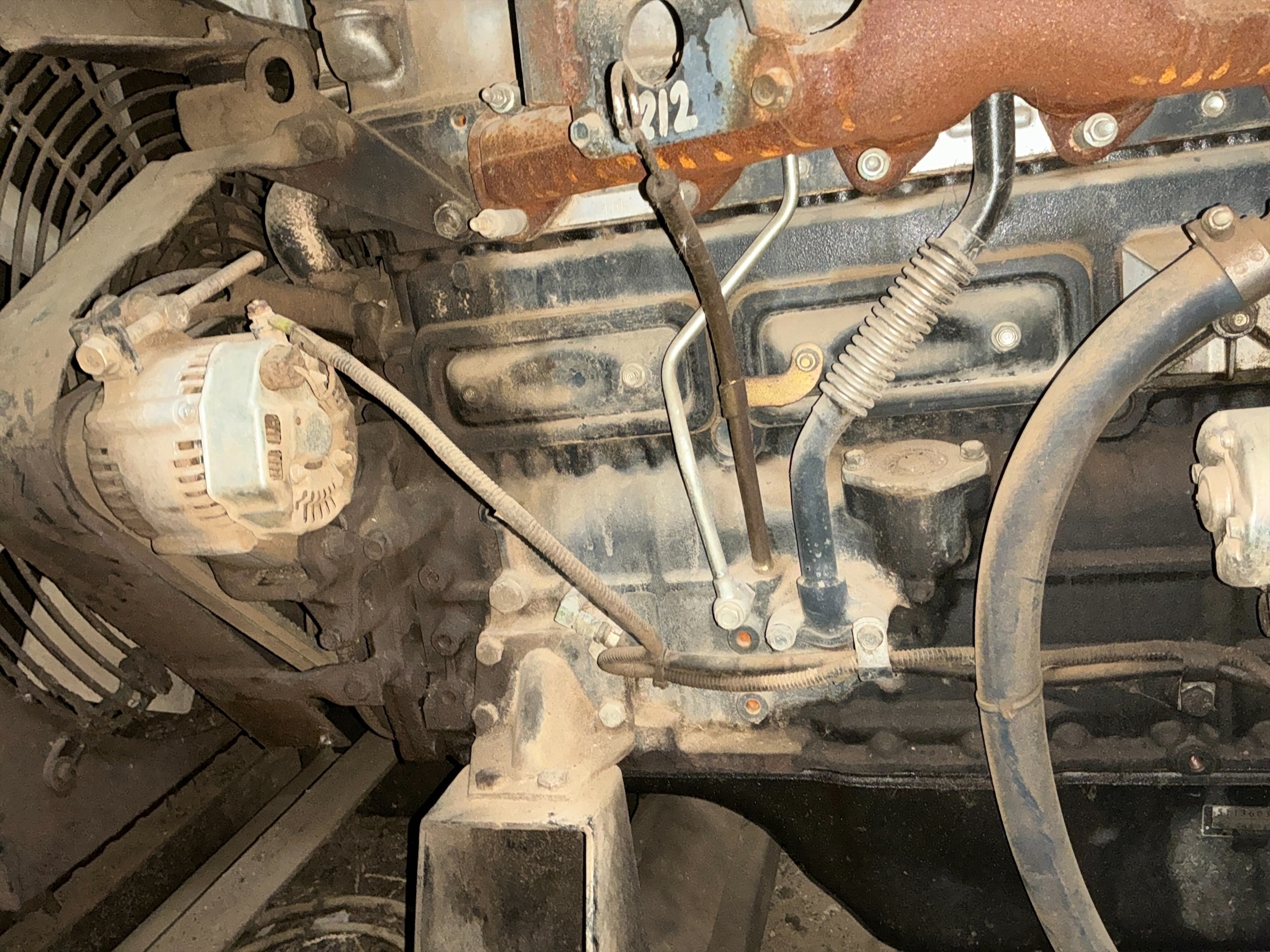 Used Isuzu A-6BG1 TQV Diesel Generator