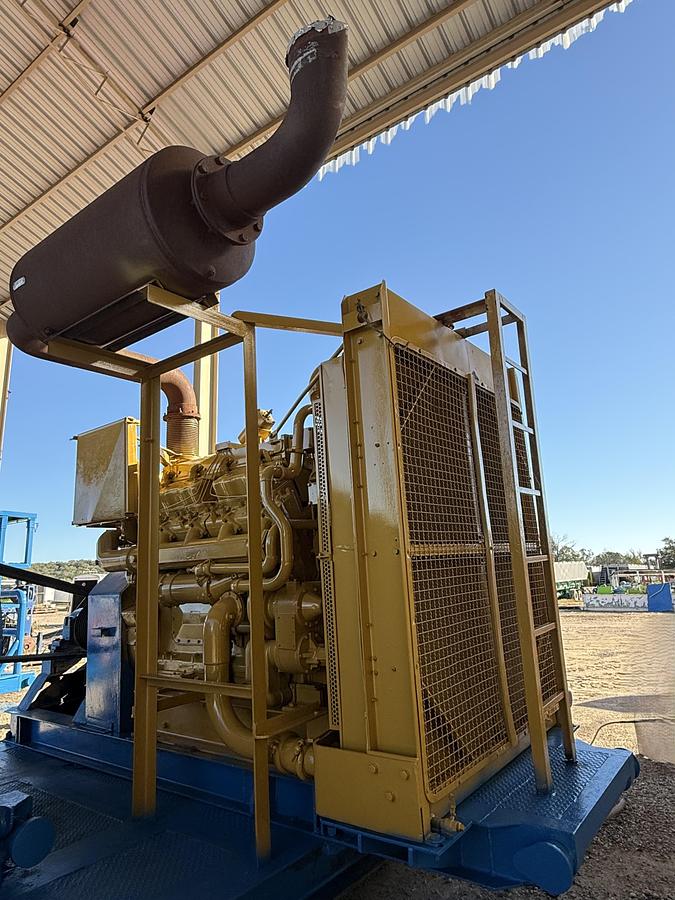 Used F-800 Triplex Mud Powered by D379