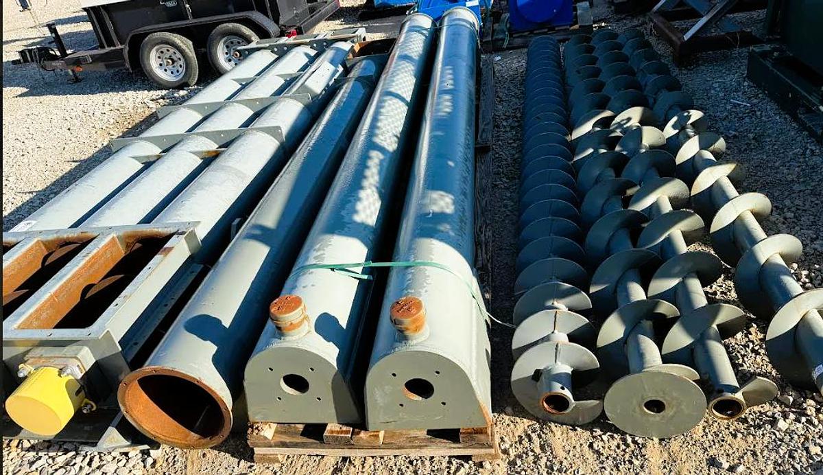 Used 12" x 13' Auger Pieces