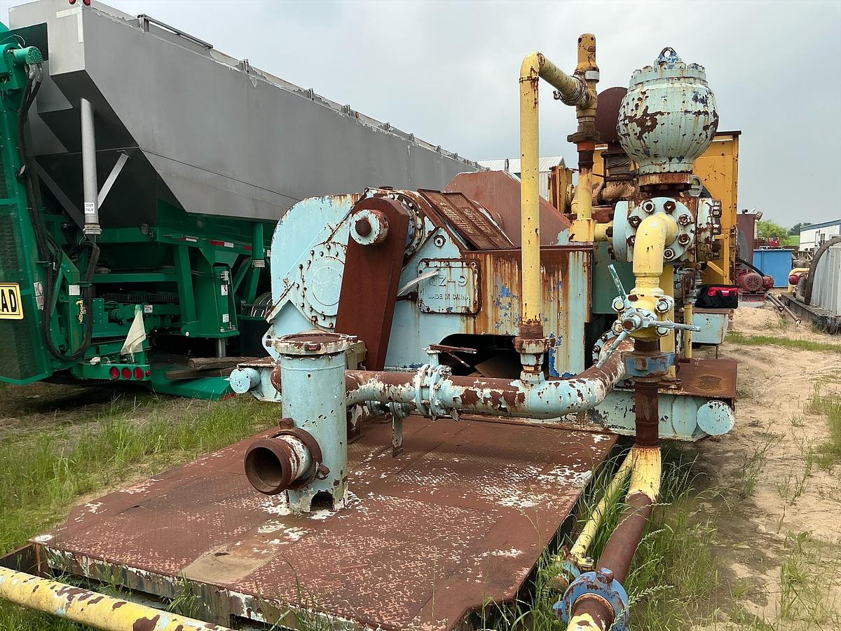 Used Mud Pump Skid
