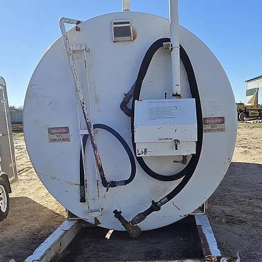Used 12,000 Gallon Skidded Fuel Tank
