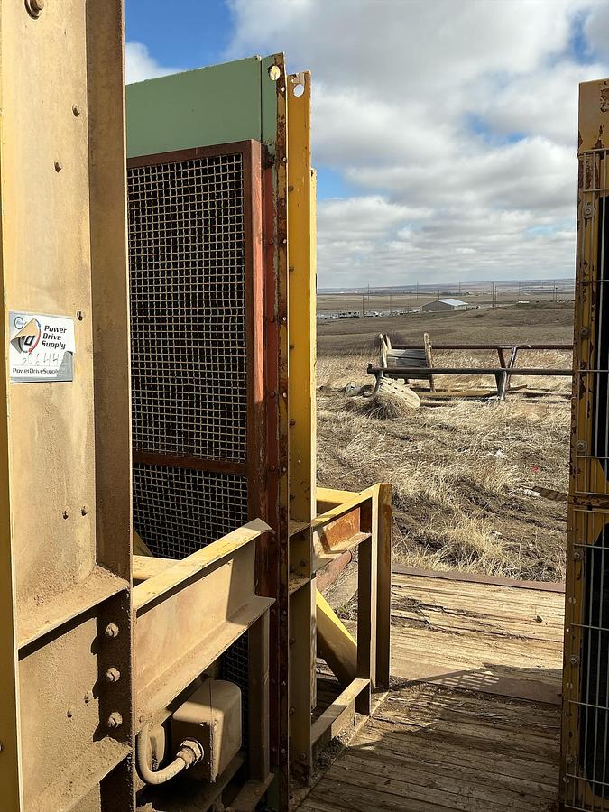 Used Caterpillar 398 Electric Motor-Powered Radiator/Cooling Unit 