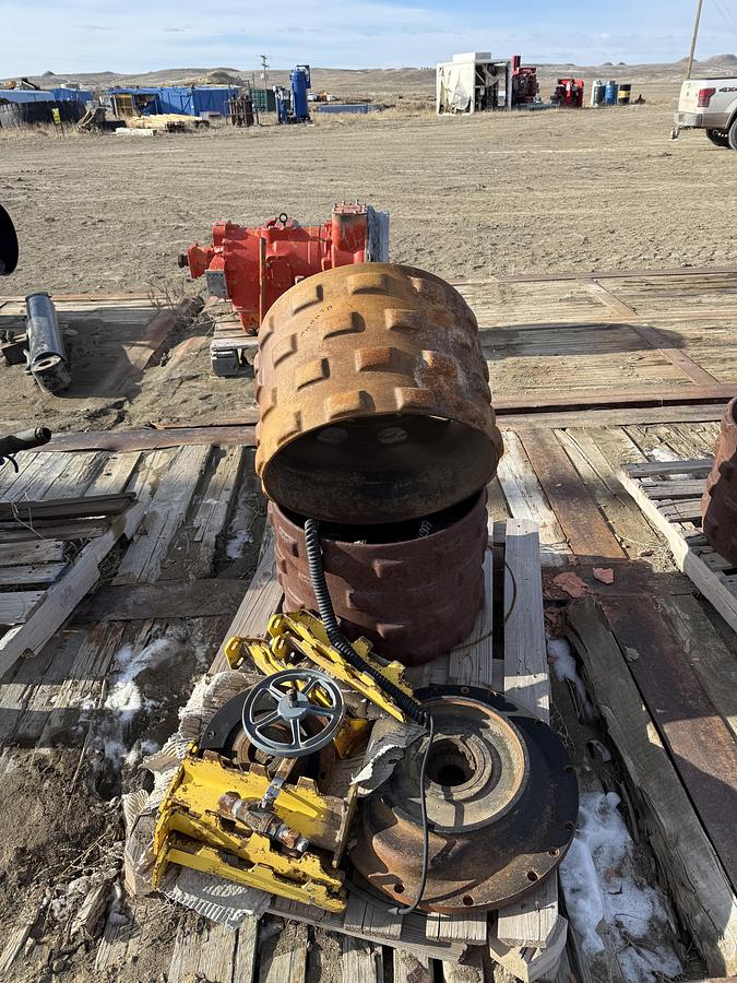 Used (4) Wacker Neuson Drums (parts)