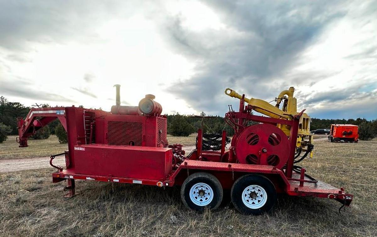 Used 2012 EVCO 120T Power Swivel Trailered