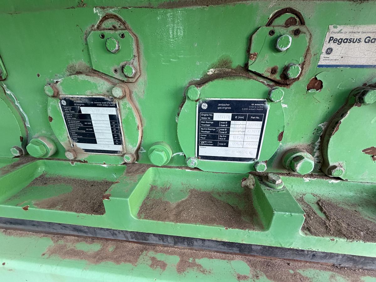 Used 2011 General Electric Jenbacher JGS 320 GS Natural Gas Generator 1712KW